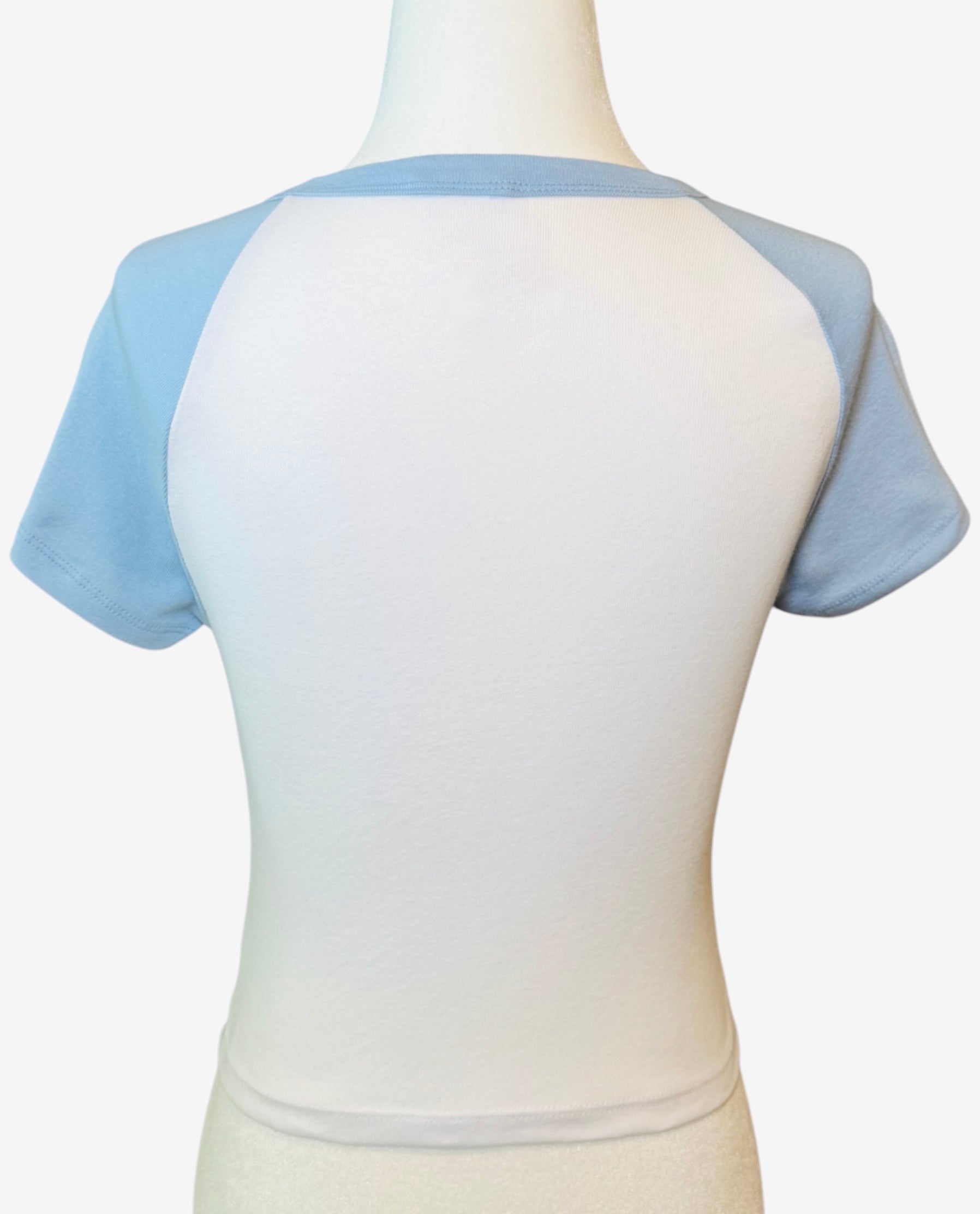 Aryles BABY T-SHIRT White with Baby Blue