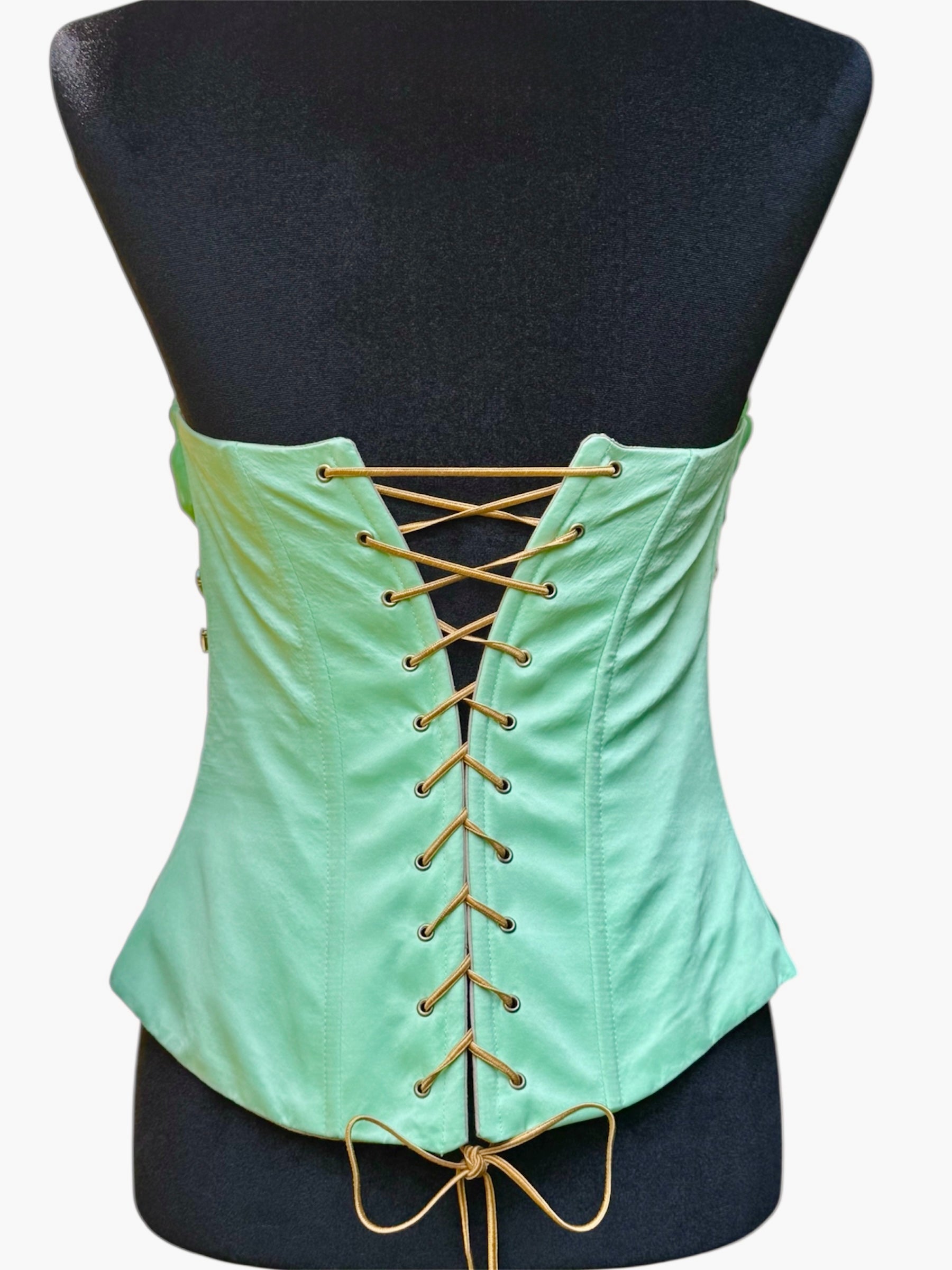 ARYLES PLEATED BUSTIER COUTURE   PIECE