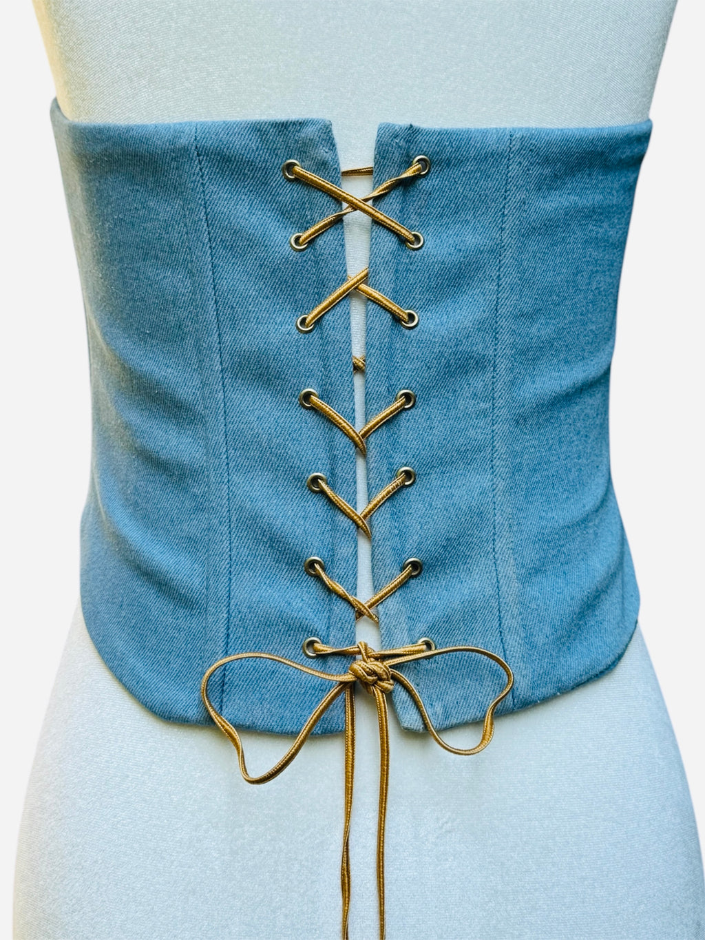 ARYLES YUMMY DENIM CORSET
