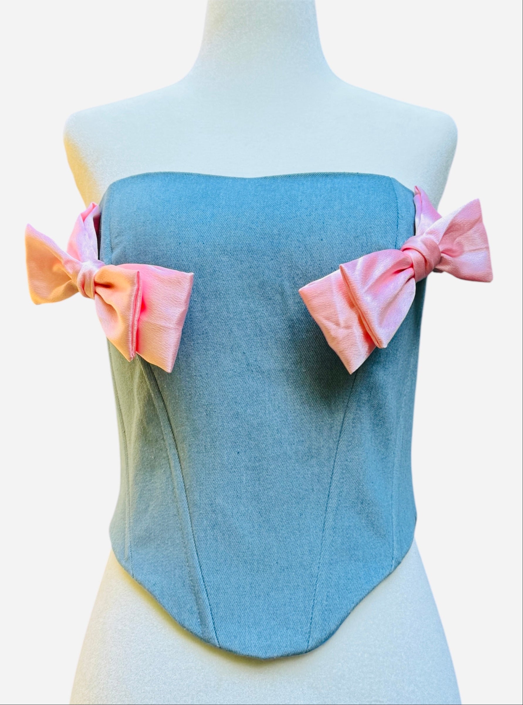 ARYLES YUMMY DENIM CORSET