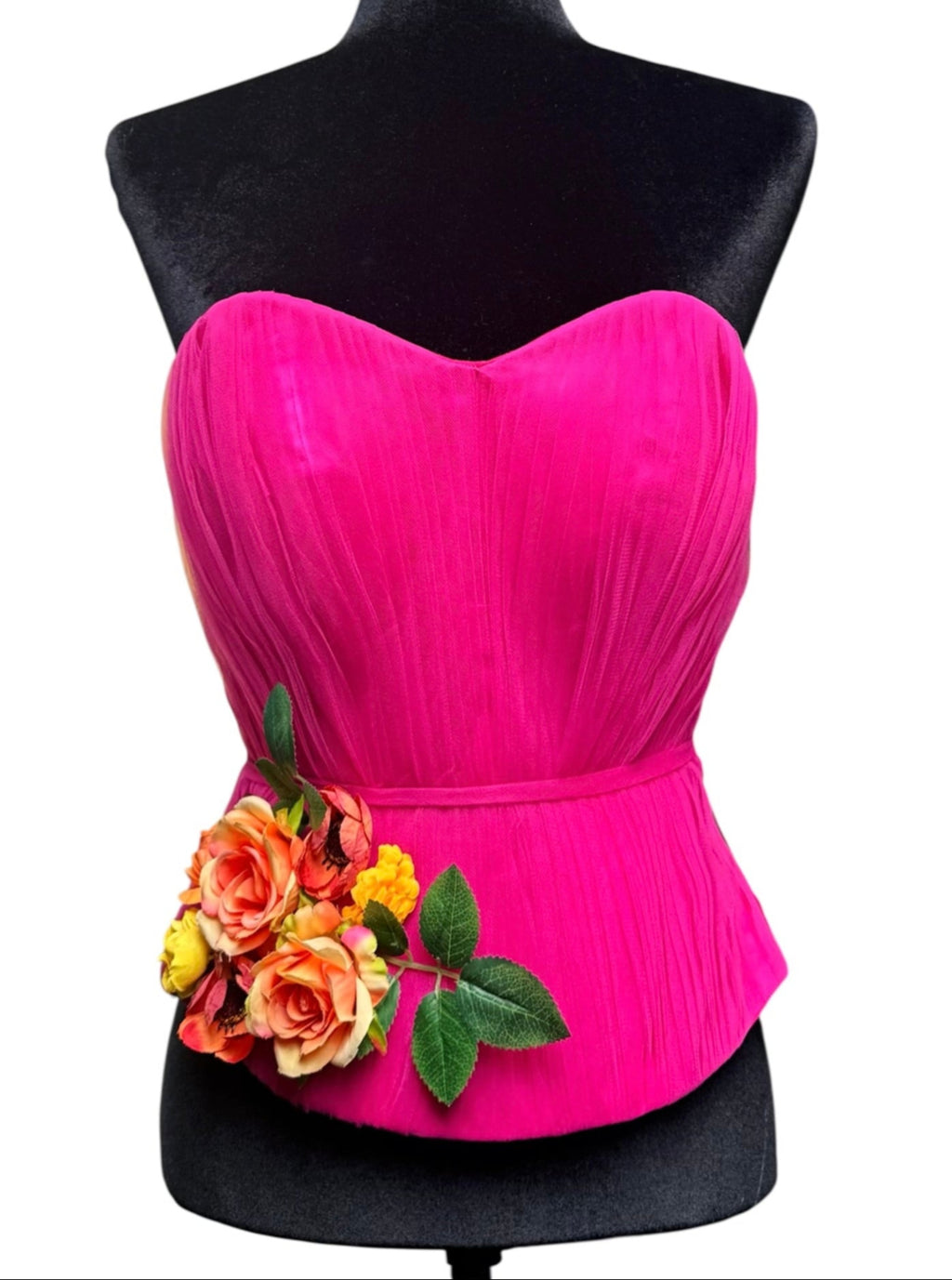 ARYLES PLEATED BUSTIER COUTURE PIECE